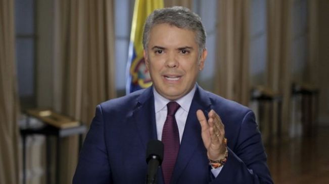 El presidente colombiano, Ivan Duque / PRESIDENCIA DE COLOMBIA