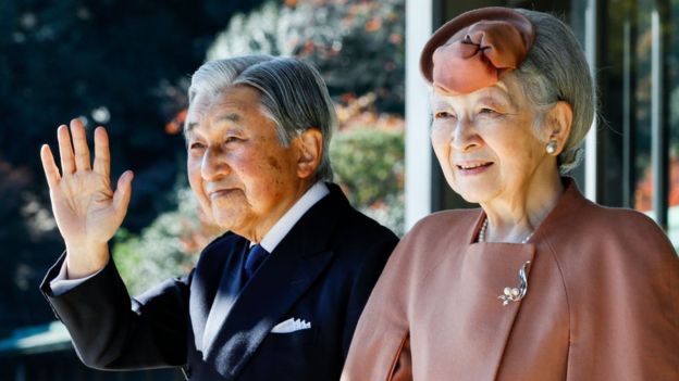 El emperador Akihito y la emperatriz Michiko. AFP/GETTY IMAGES